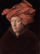 Jan Van Eyck Portrait of a Man oil painting
